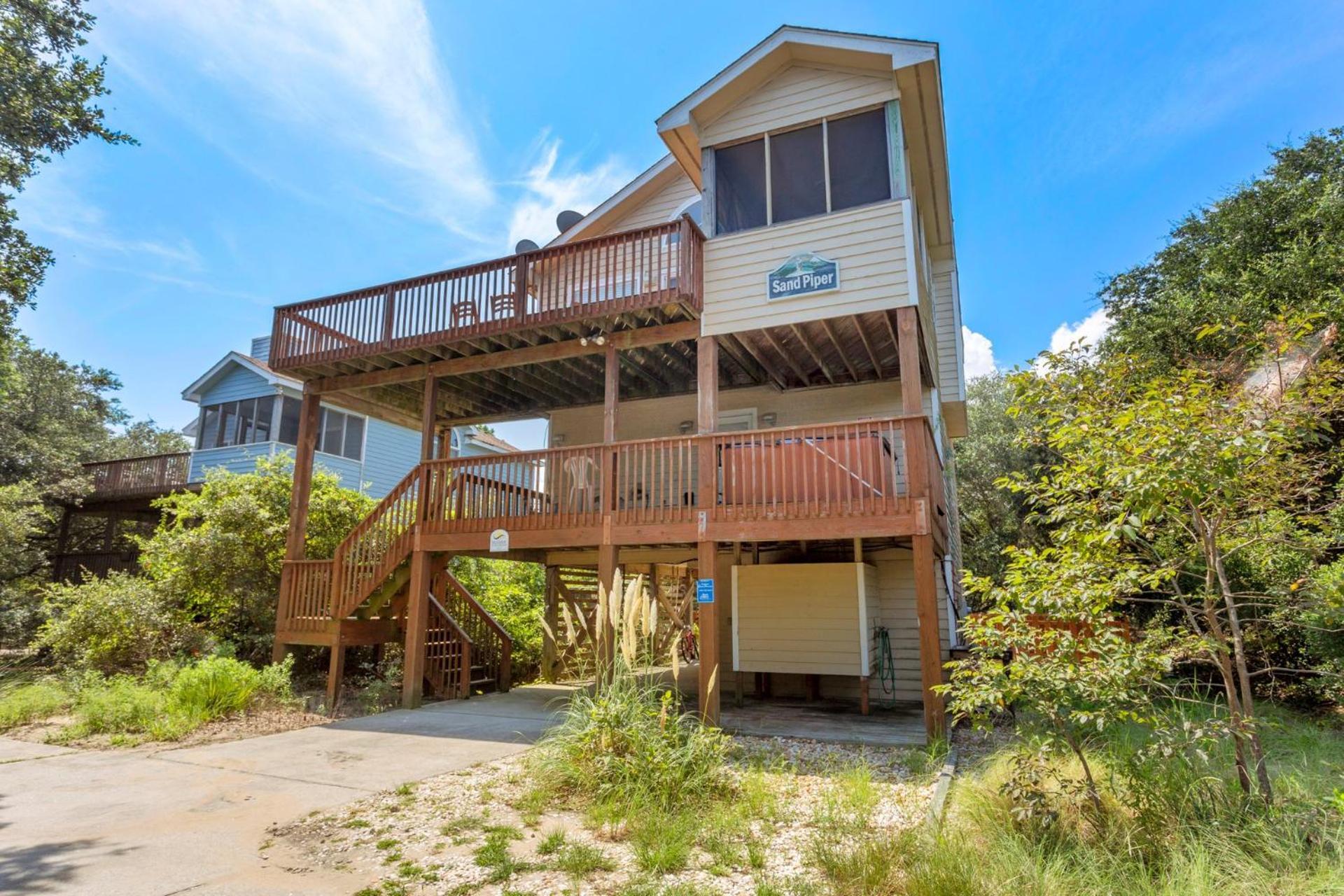 1624 The Sand Piper 8 Min Walk To Beach Corolla Exterior photo