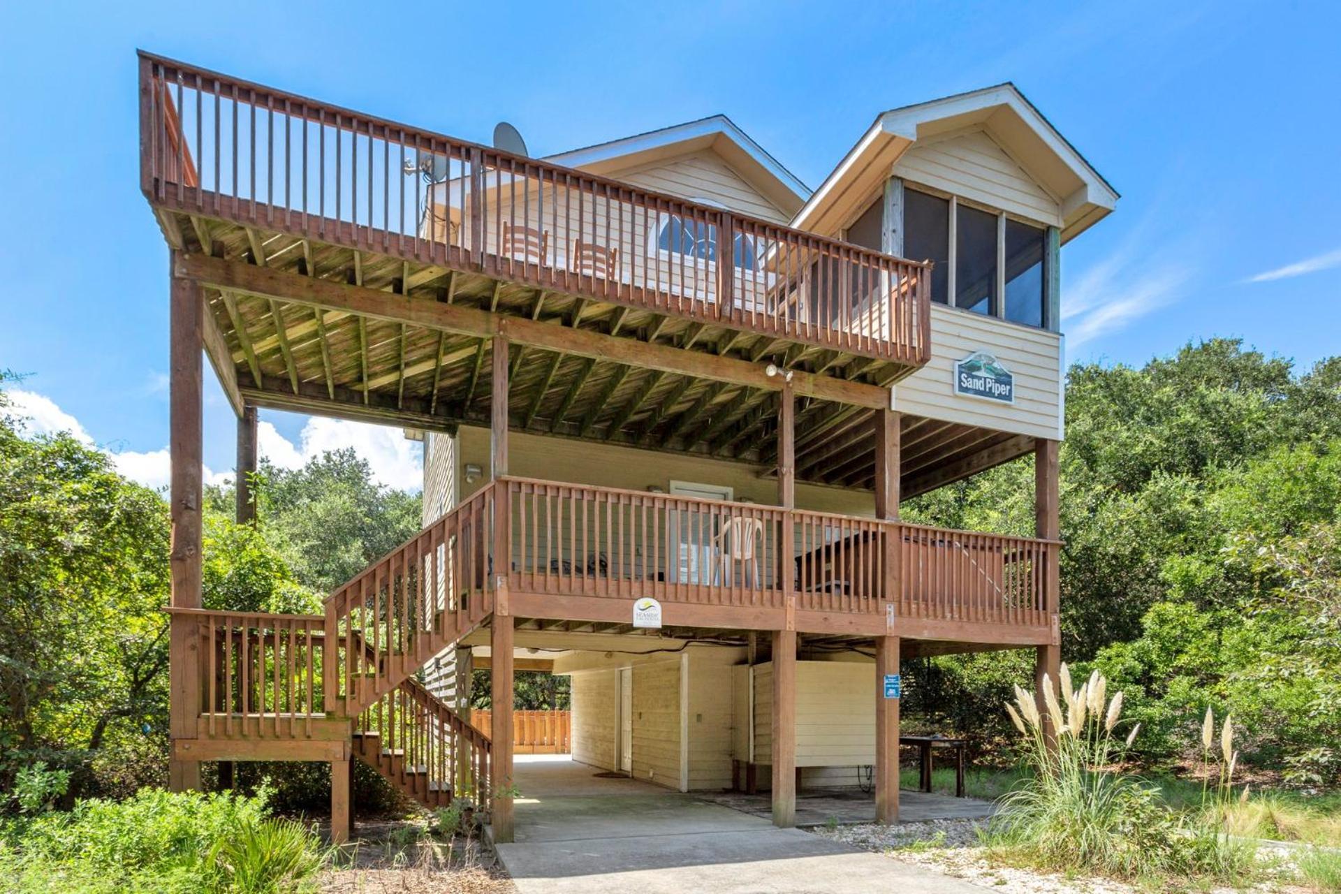 1624 The Sand Piper 8 Min Walk To Beach Corolla Exterior photo